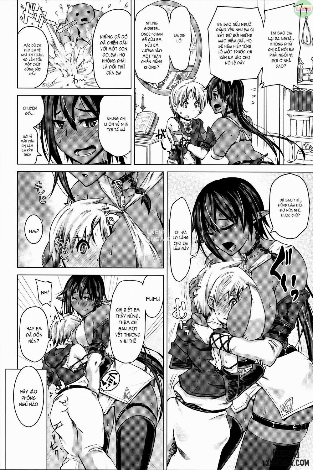 Kasshoku Elf to Chiisana Kyuuketsuki Oneshot trang 4