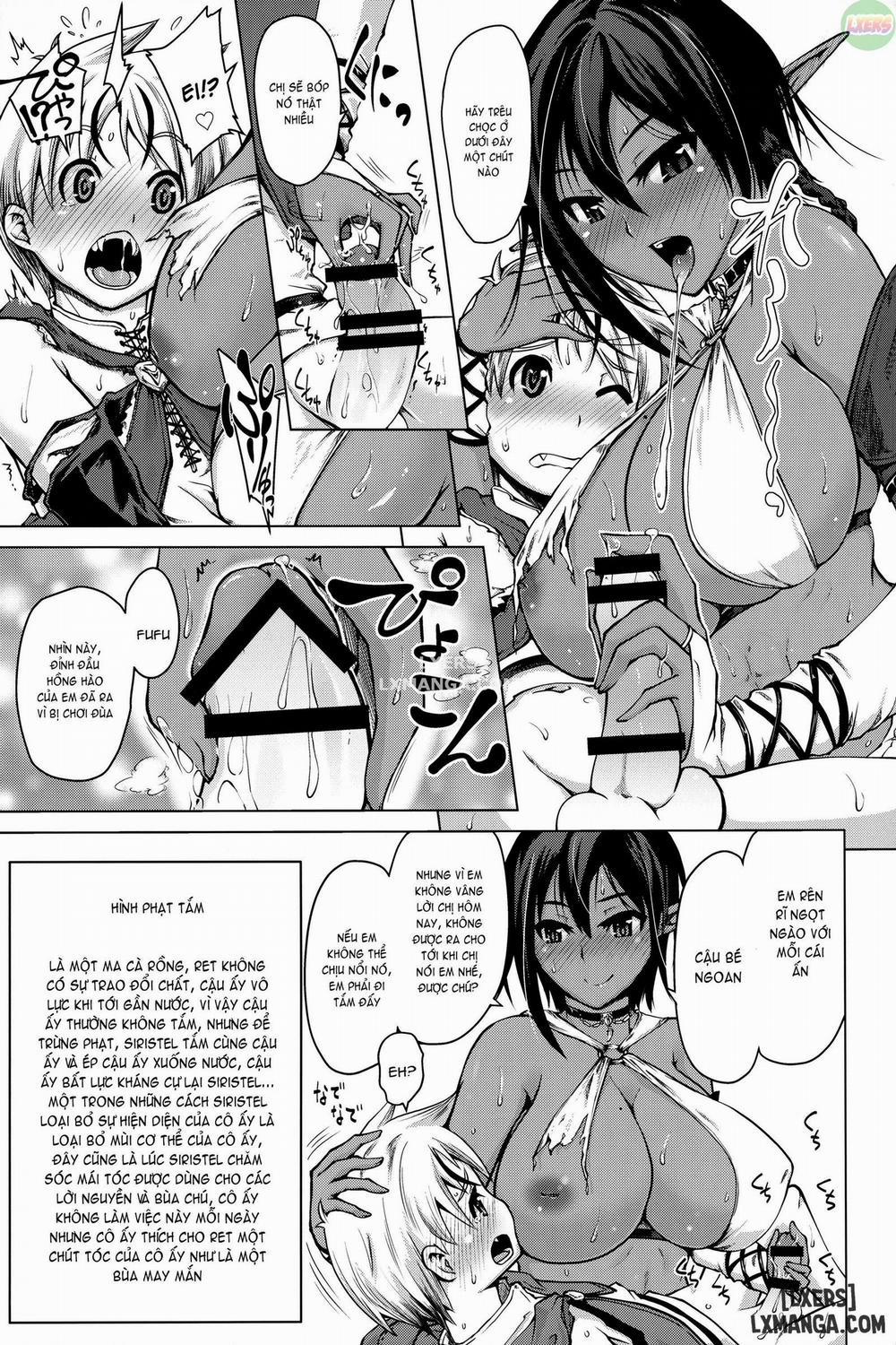 Kasshoku Elf to Chiisana Kyuuketsuki Oneshot trang 7