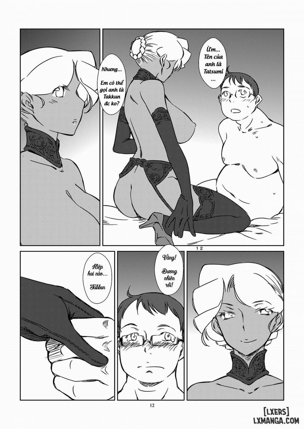 Kasshoku Oneesan no Fudeoroshi Ver 4 Oneshot trang 13