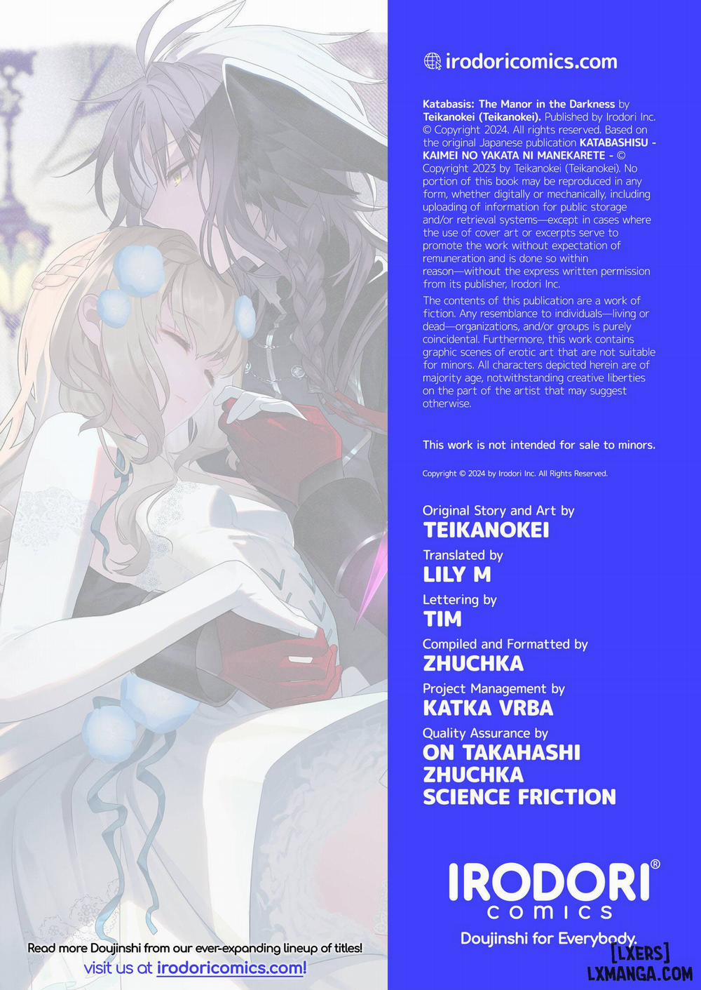 Katabasis: The Manor in the Darkness Chọn Uống máu hay "Sung sướng" trang 42