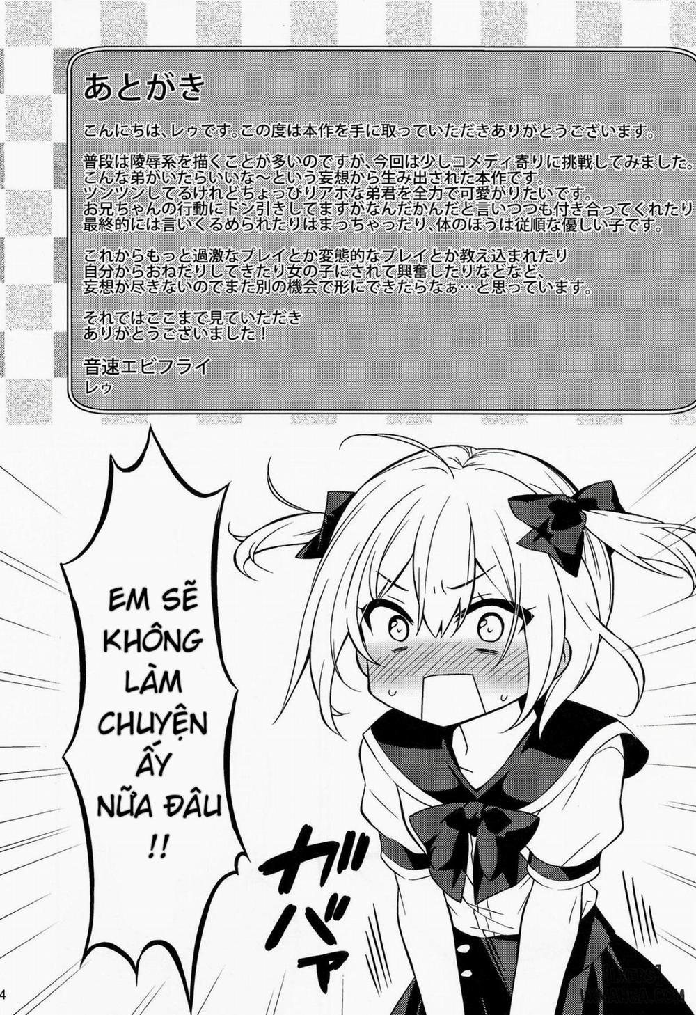 Kawaii Otouto wa Onii-chan no Tame ni Imouto ni Narubeki Oneshot trang 22