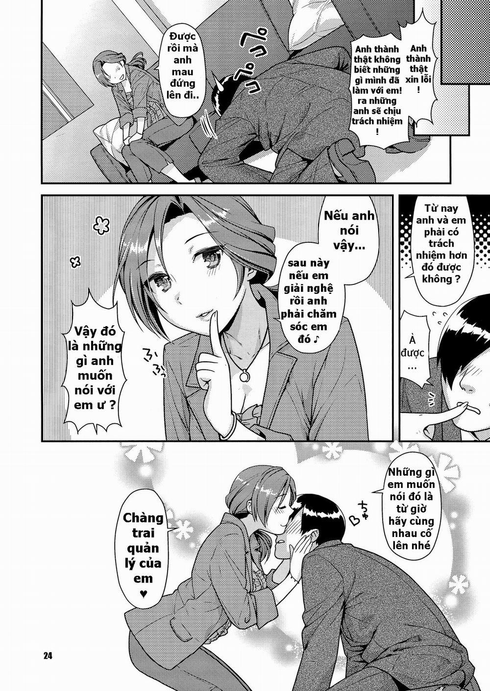 Kawaikute Toshima na Onee-san wa Suki desuka? (The Idolmaster) Oneshot trang 22