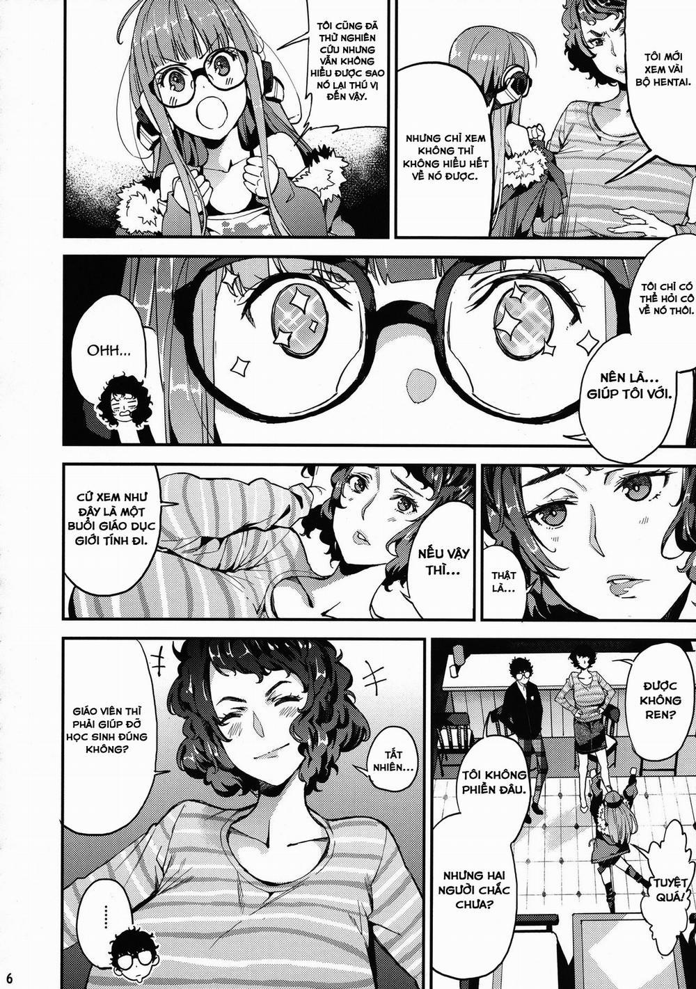 Kawakami Sensei to Futaba no Himitsu Kojin Jugyou (Persona 5) Oneshot trang 5