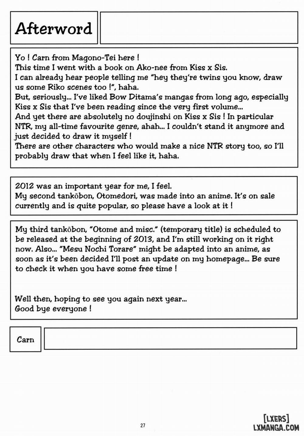 Kayumidome 8 Oneshot trang 27