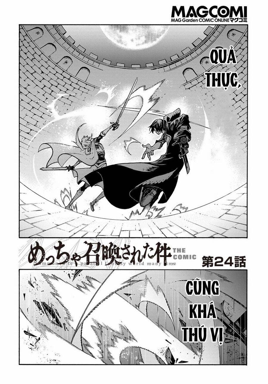 Kẻ Được Triệu Hồi Tới Thế Giới Giả Tưởng Vô Số Lần!! 24 trang 2