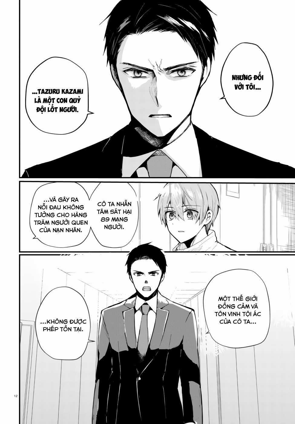 Kẻ Hoạ Sát: Tử Tù Kazami Tazuru 1 trang 15
