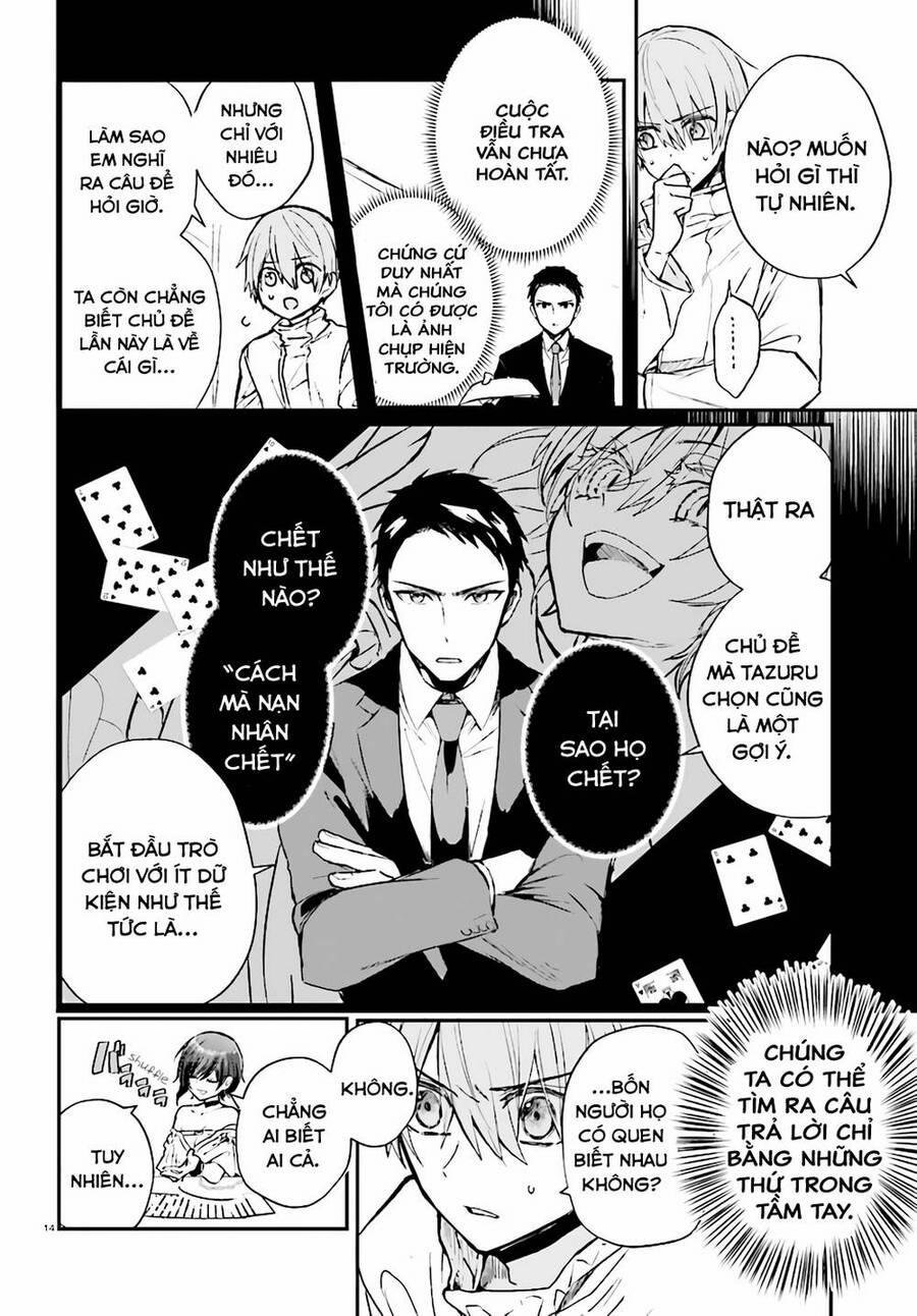 Kẻ Hoạ Sát: Tử Tù Kazami Tazuru 6 trang 14