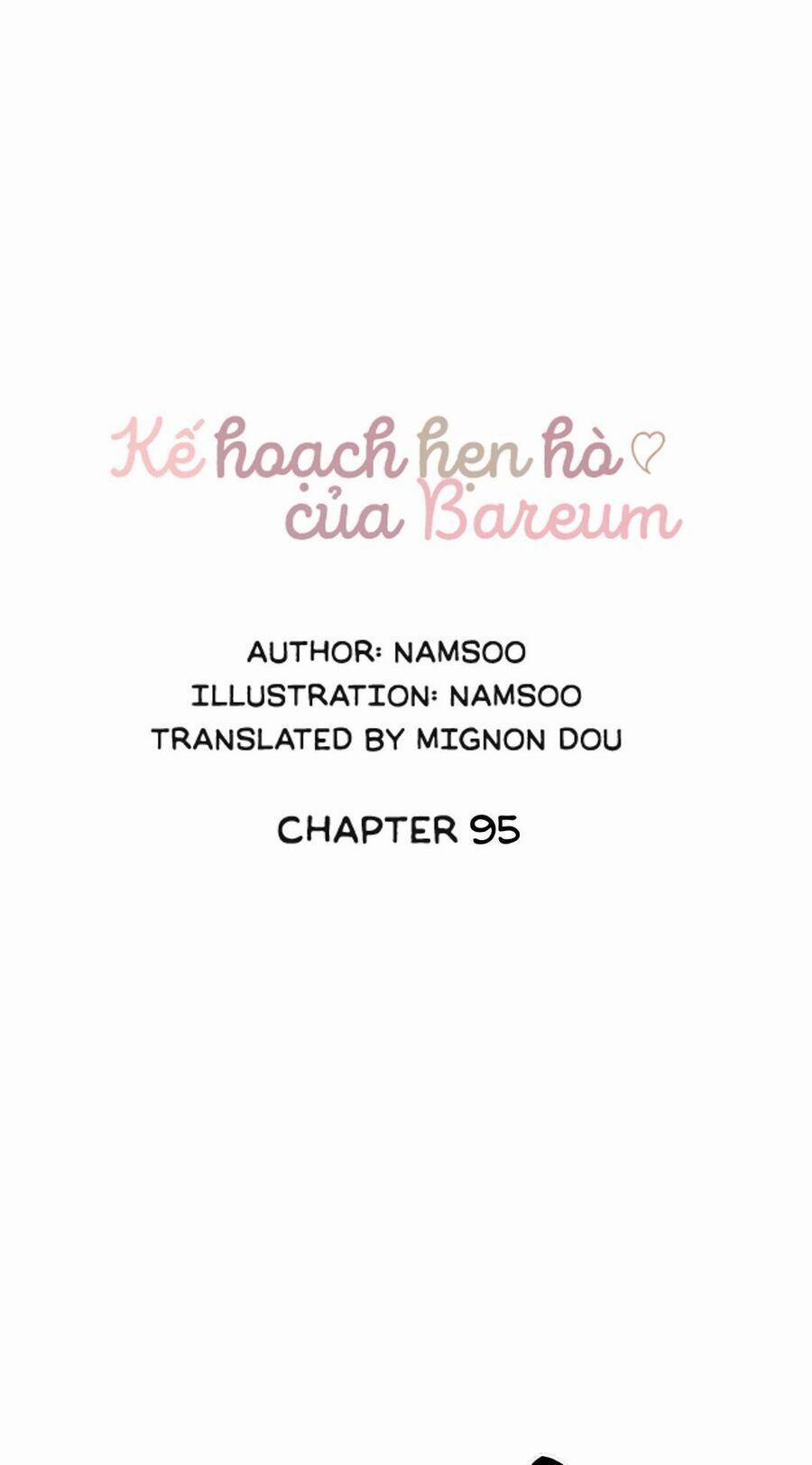 Kế Hoạch Hẹn Hò Của Bareum 95 trang 1