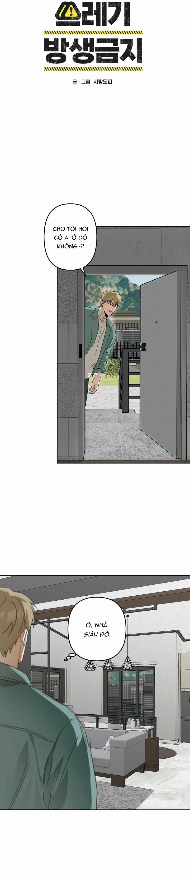 Kẻ Rác Rưởi Không Cần Được Vứt Bỏ 1 trang 8