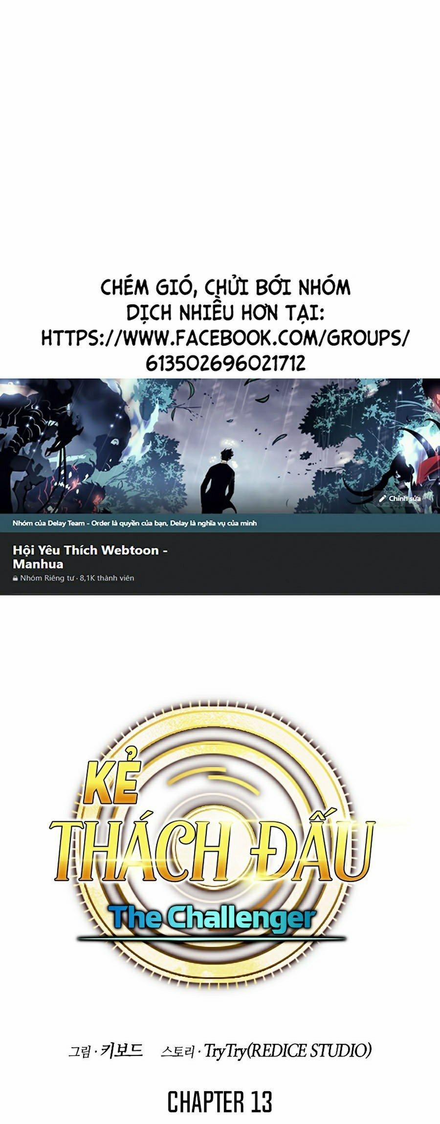 Kẻ Thách Đấu 13 trang 0
