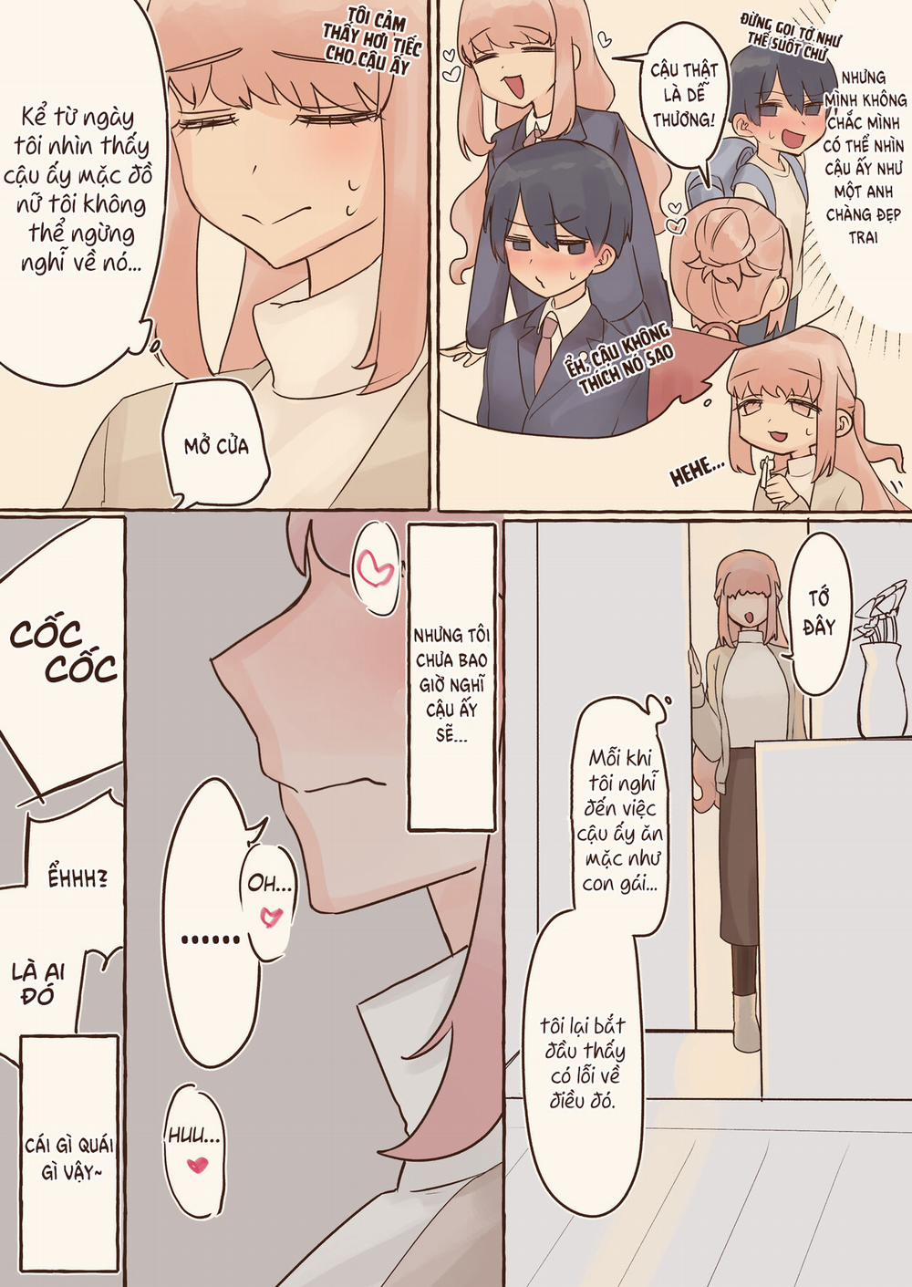 Kể từ khi sở thích mặc đồ con gái của tôi bị phát hiện bạn gái tôi bắt đầu tất công to Oneshot trang 32