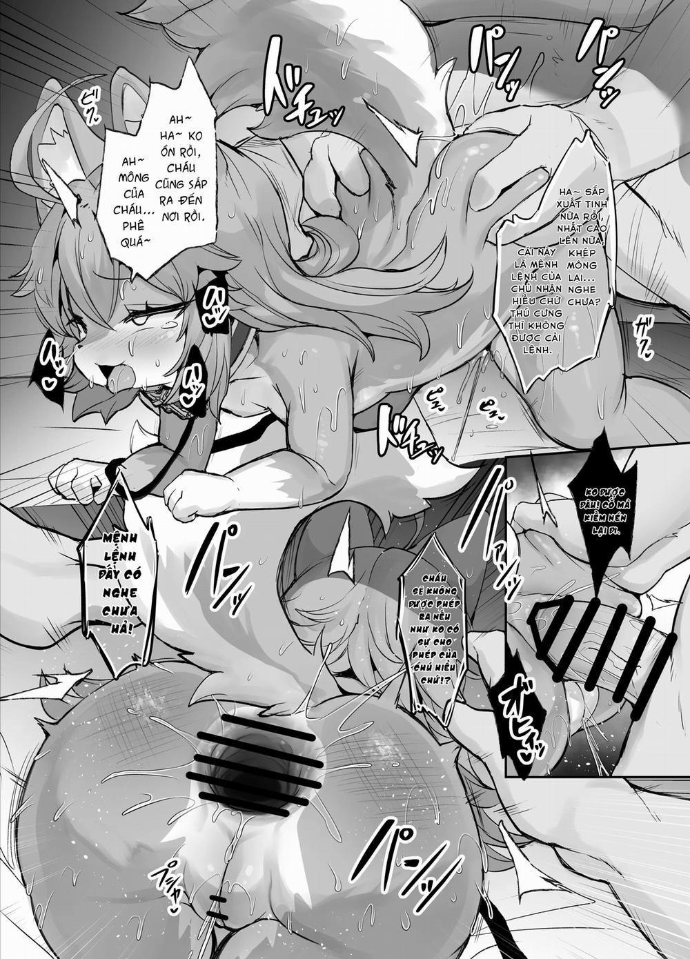 Kemorori O Okami Rurichan Ga Petto Ni Sareru Wakeganai!! Oneshot trang 23