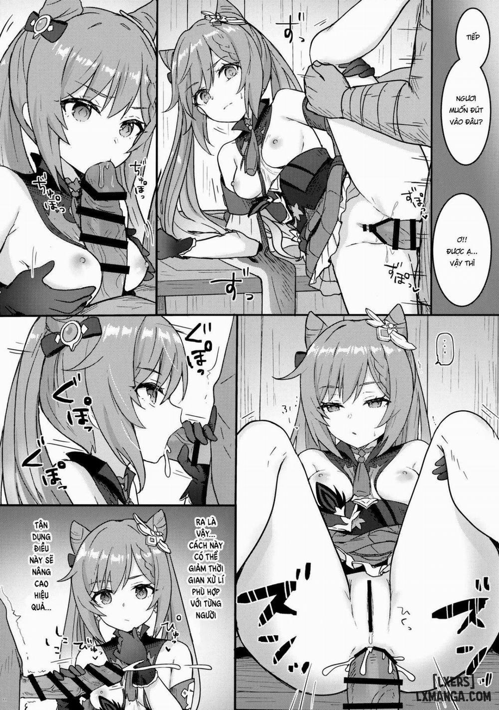 Keqing-chan ga Buka o Shigoki Makuru Hon Oneshot trang 12