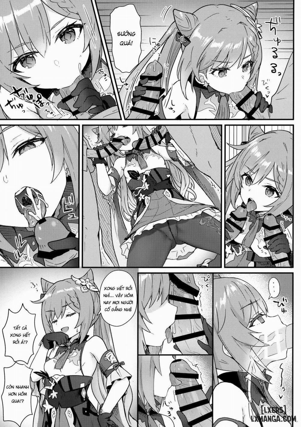 Keqing-chan ga Buka o Shigoki Makuru Hon Oneshot trang 7