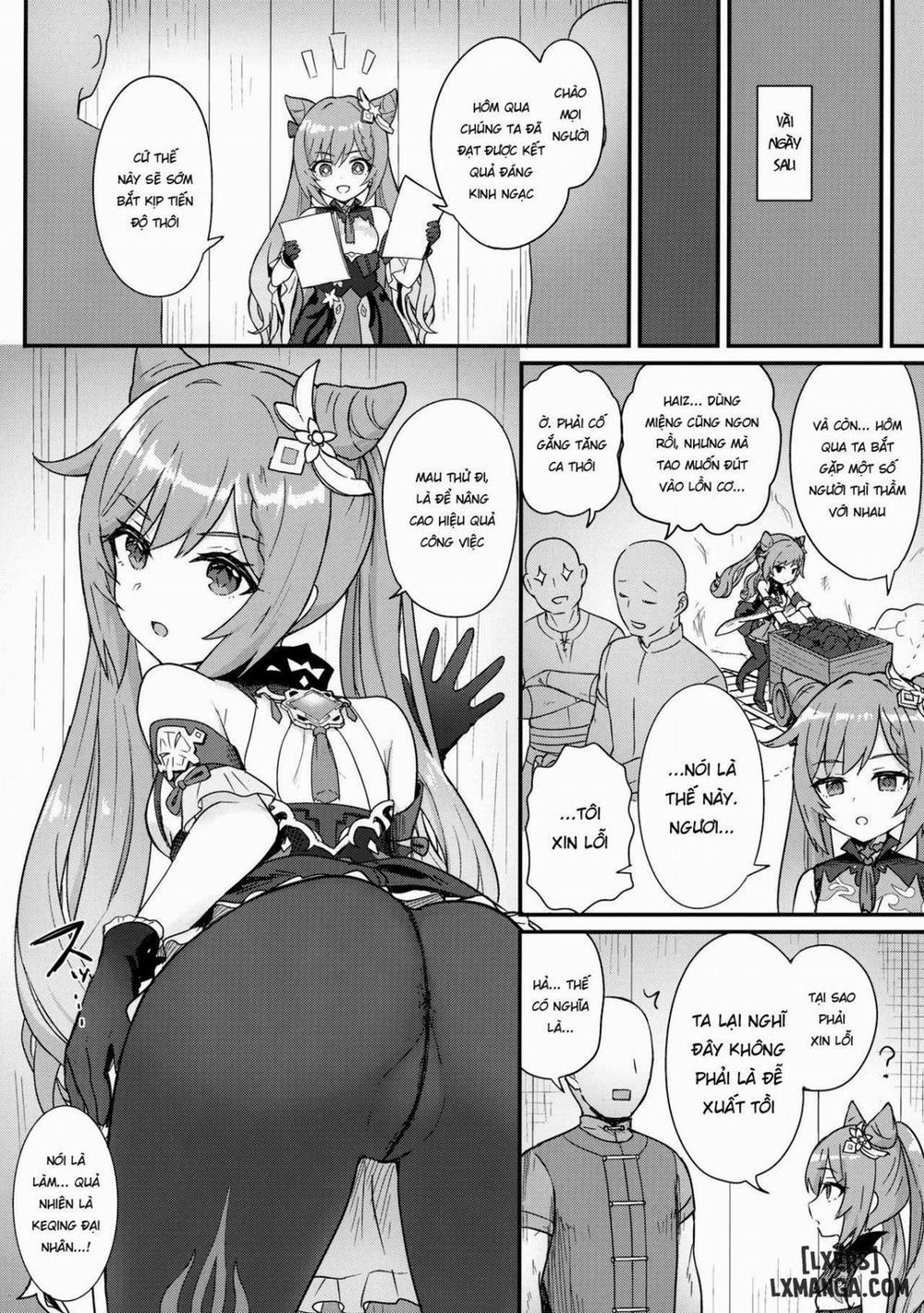 Keqing-chan ga Buka o Shigoki Makuru Hon Oneshot trang 8