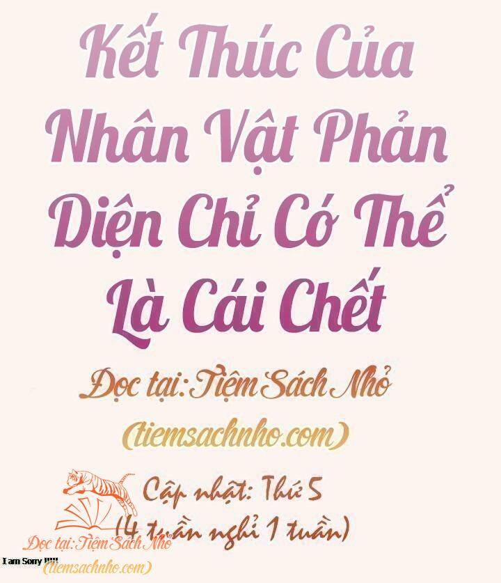 Kết Cục Của Nhân Vật Phản Diện Chỉ Có Thể Là Cái Chết 92 trang 1