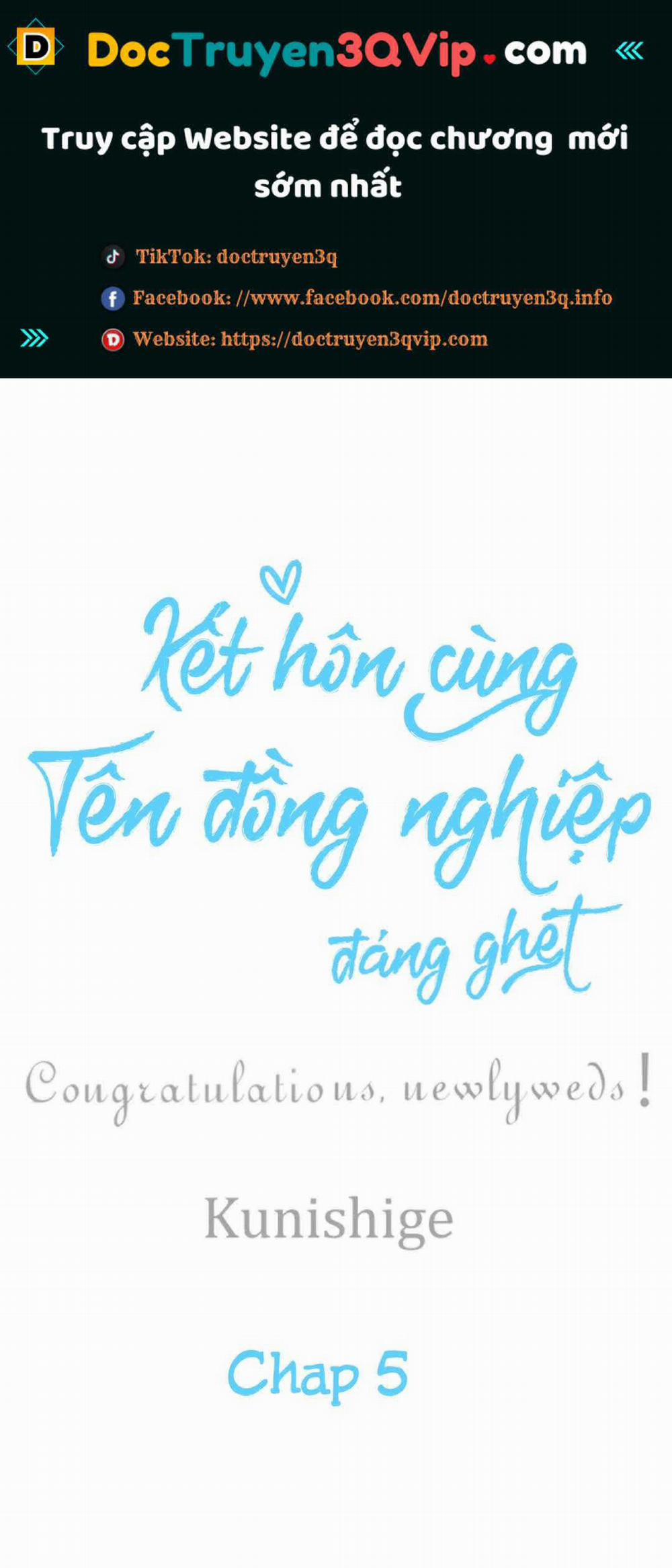 Kết Hôn Cùng Tên Đồng Nghiệp Đáng Ghét 5 trang 0