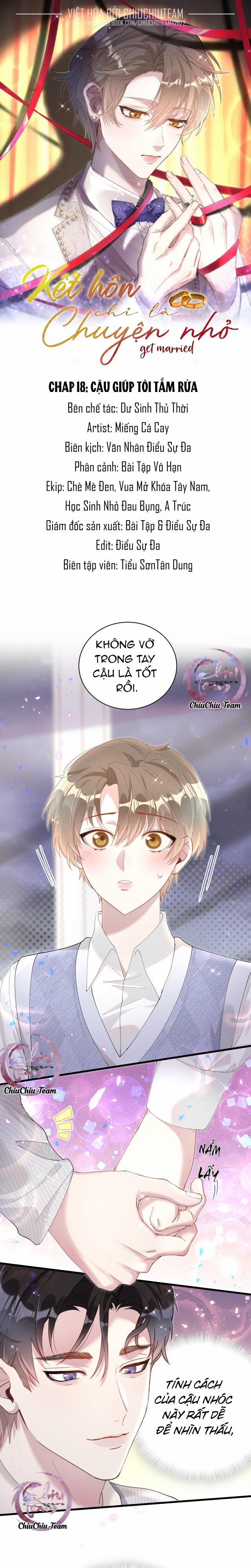 Kết Hôn Là Chuyện Nhỏ 18 trang 0