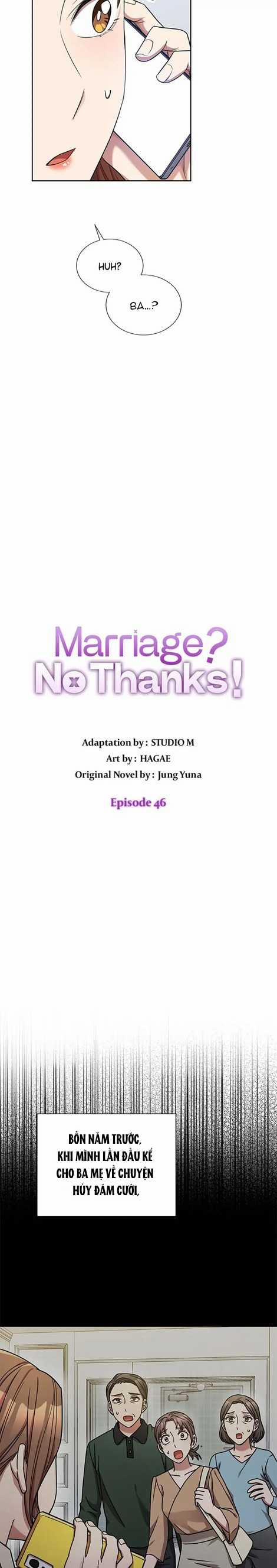 Kết Hôn Ư? Không, Cảm Ơn! 46.1 trang 4