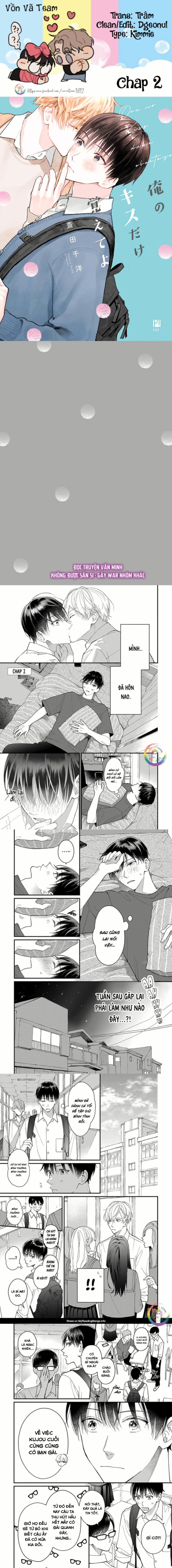 Khắc Ghi Nụ Hôn Của Anh (END) 2 trang 0