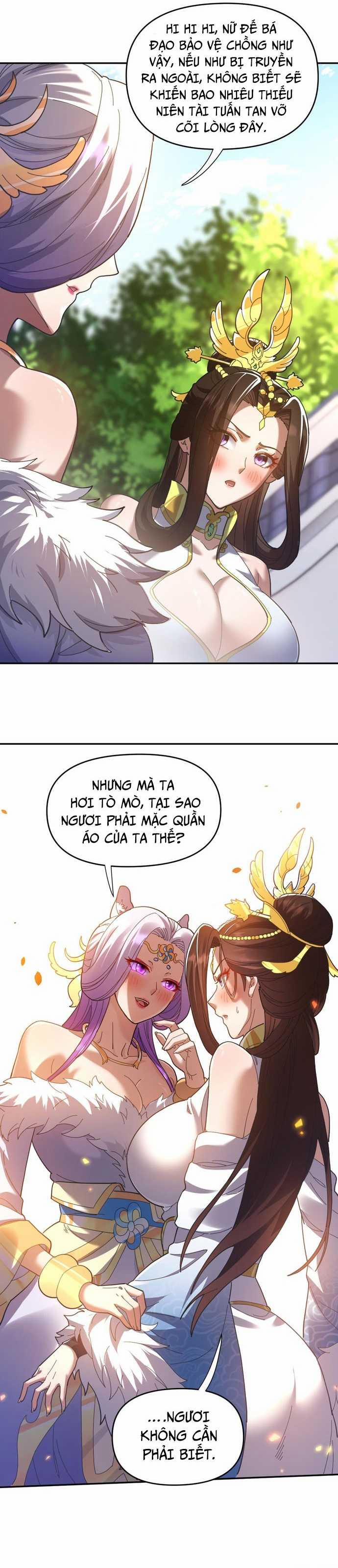 Khai Cục Chấn Kinh Nữ Đế Lão Bà, Ta Liền Vô Địch 21 trang 9