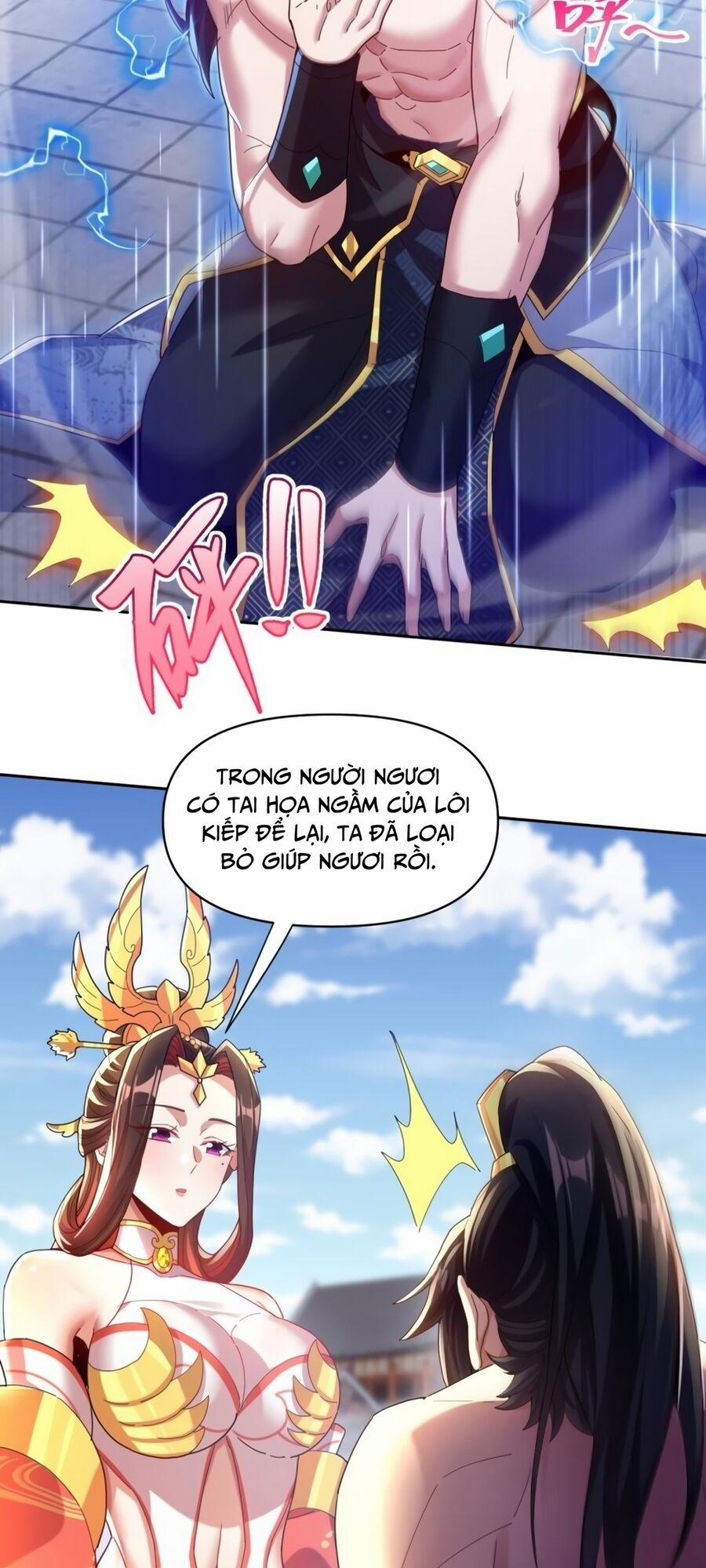 Khai Cục Chấn Kinh Nữ Đế Lão Bà, Ta Liền Vô Địch 6 trang 21