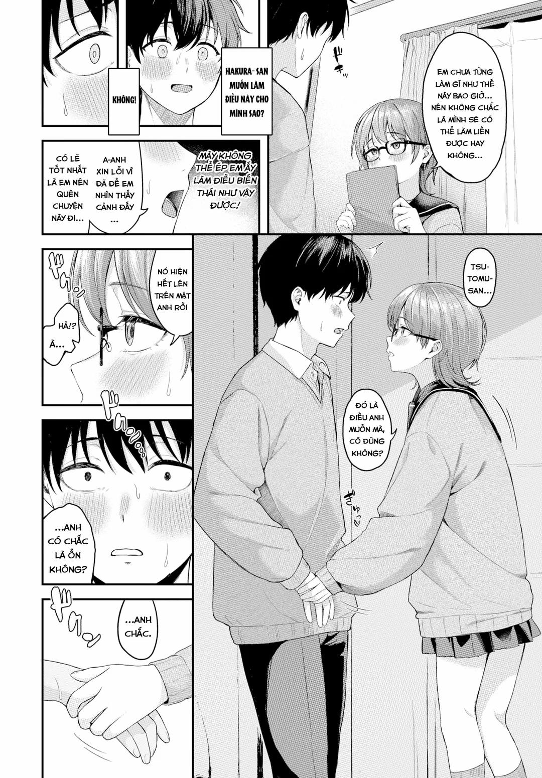 Khát khao được bạn gái bạo dâm Oneshot trang 4