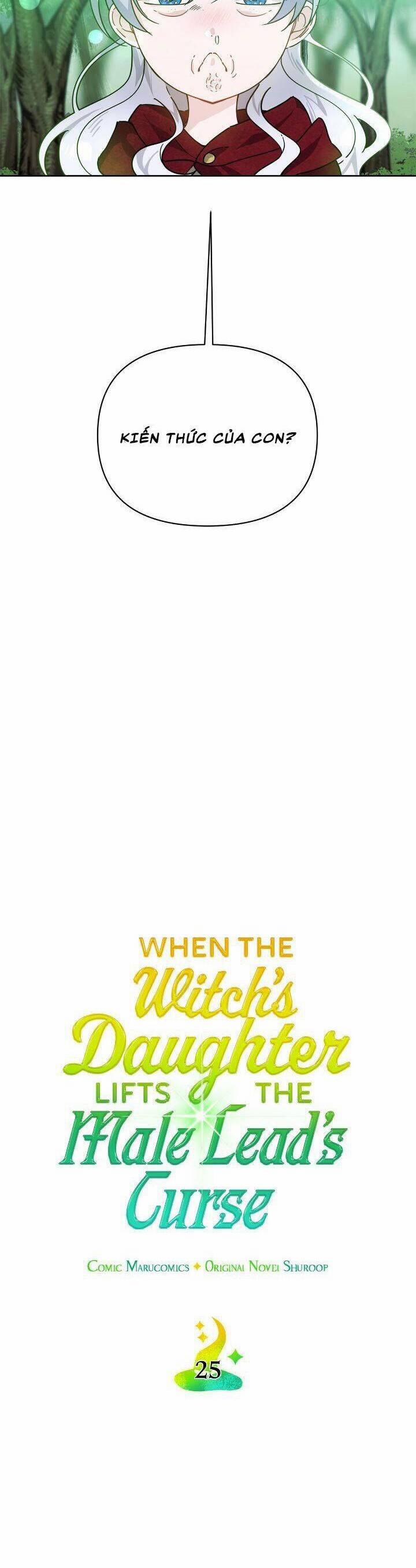 Khi Con Gái Của Phù Thuỷ Phá Giải Lời Nguyền Của Nam Chính 25 trang 3