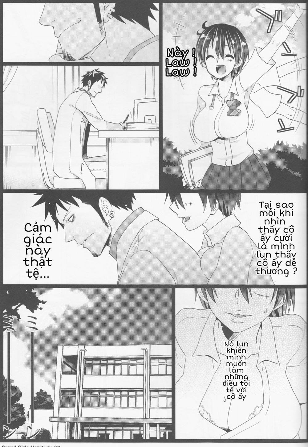 Khi Luffy là con gái (One piece) 0 Bác sĩ tử thần Law trang 4