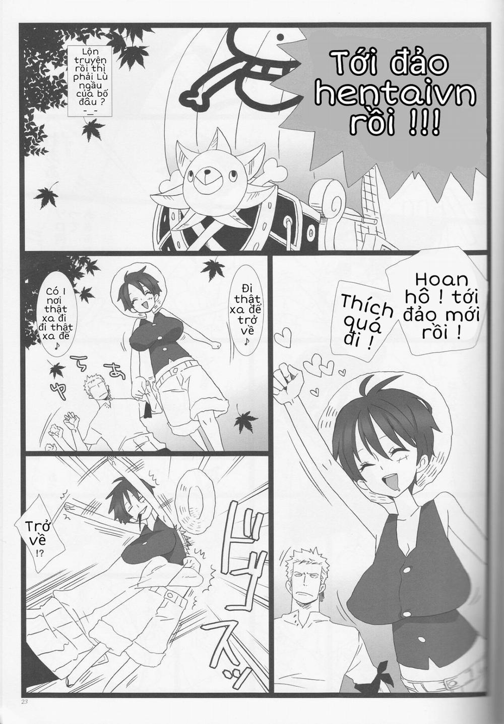 Khi Luffy là con gái (One piece) 0 Đảo mới trang 5