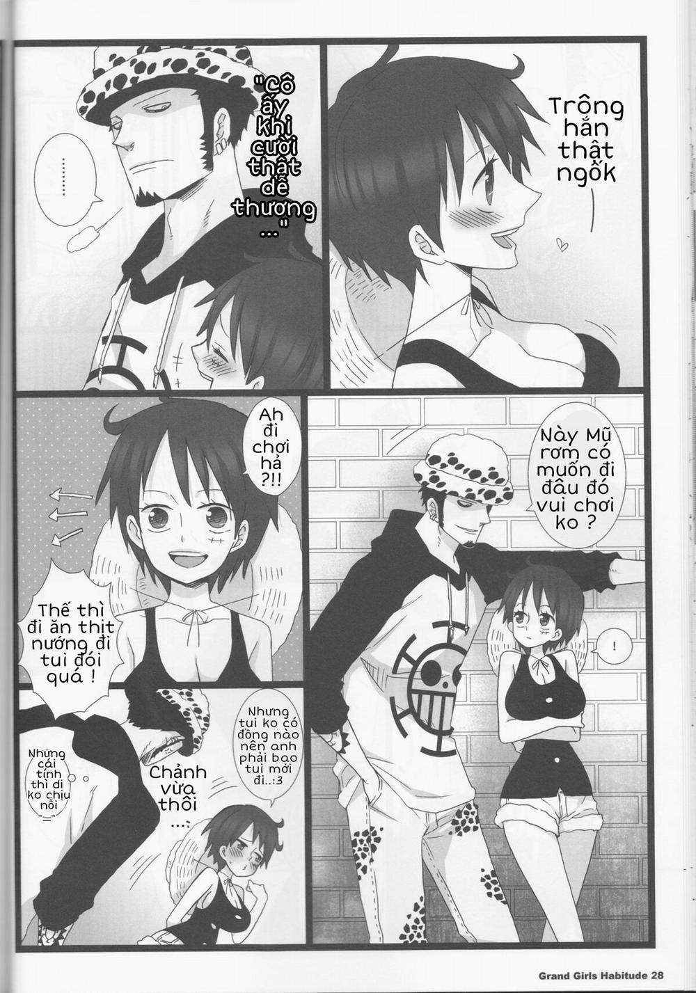 Khi Luffy là con gái (One piece) 0 Mũ rơm ngốk đi chơi trang 5