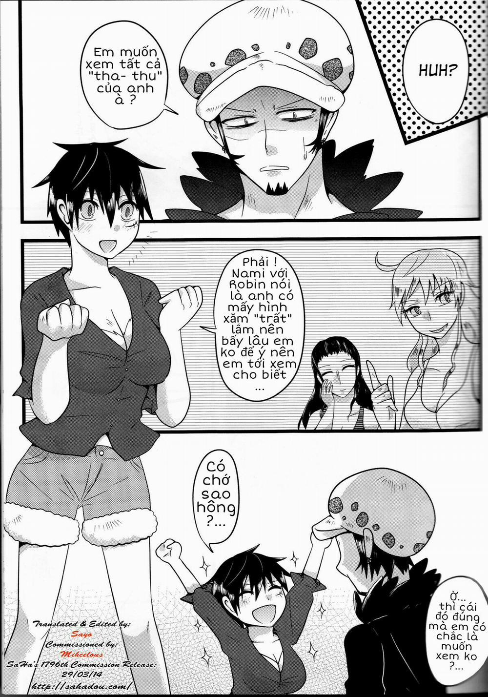 Khi Luffy là con gái (One piece) OVA 0 Yêu là tha thu trang 4