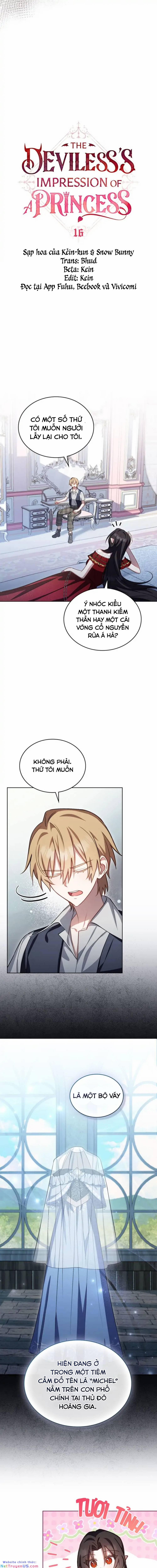 Khi Nữ Quỷ Mạo Danh Công Chúa 16 trang 3