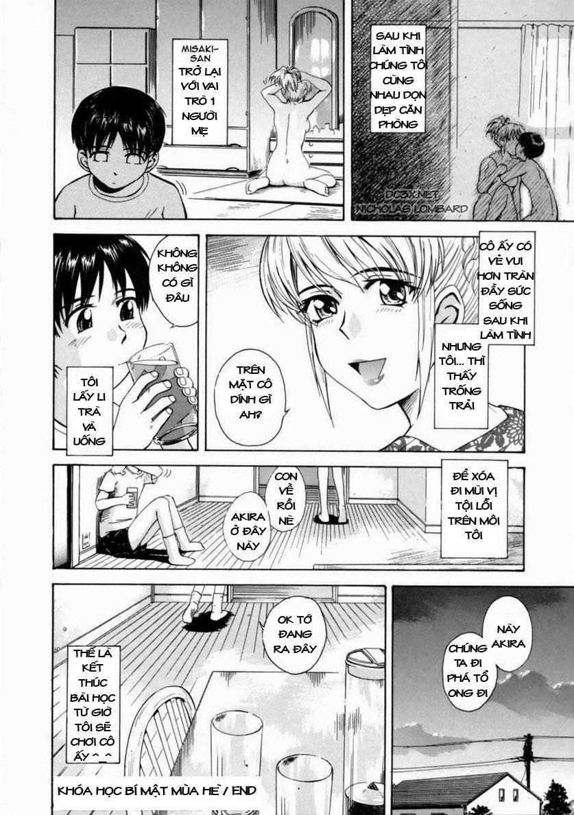 Khóa học bí mật mùa hè Oneshot trang 23