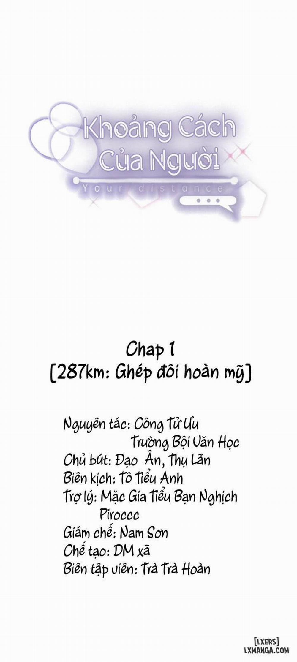 Khoảng cách của người 1 trang 1