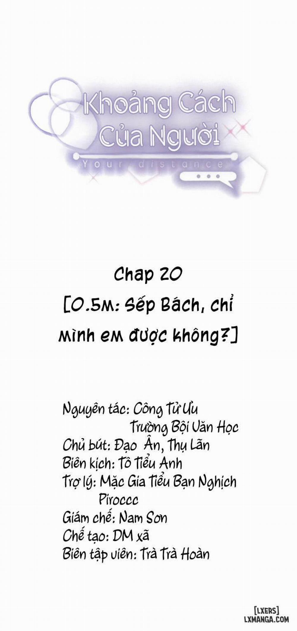 Khoảng cách của người 20 trang 0