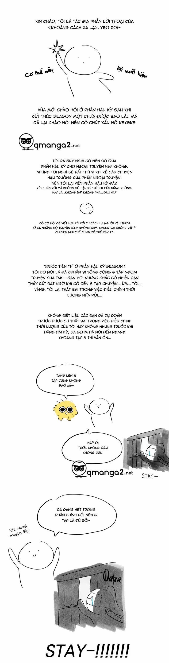 Khoảng Cách Xa Lạ Hậu kỳ trang 1
