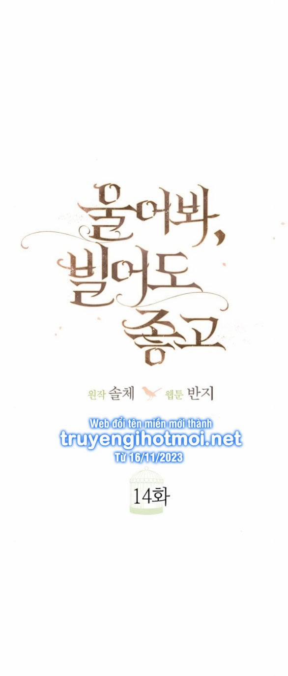 Khóc Đi Hay Là Cầu Xin Tôi Cũng Được 14.2 trang 4