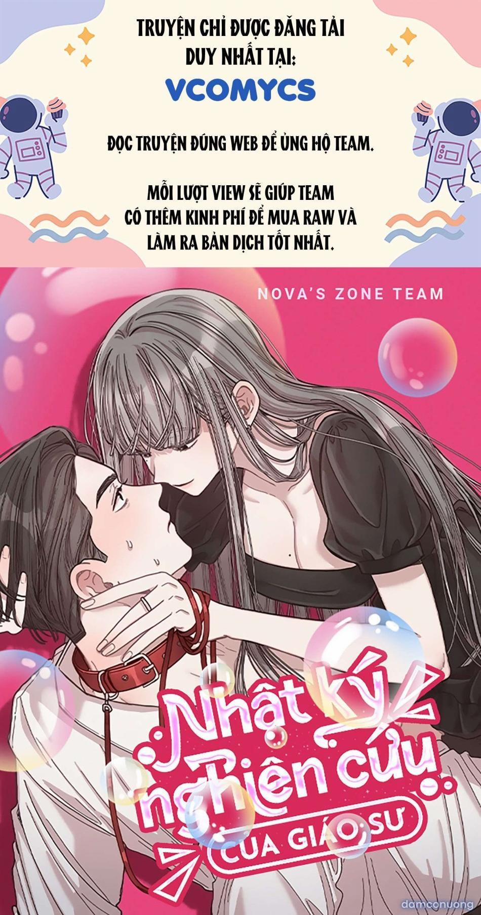 [Không Che] [18+] Nhật Ký Nghiên Cứu Của Giáo Sư 2 trang 0