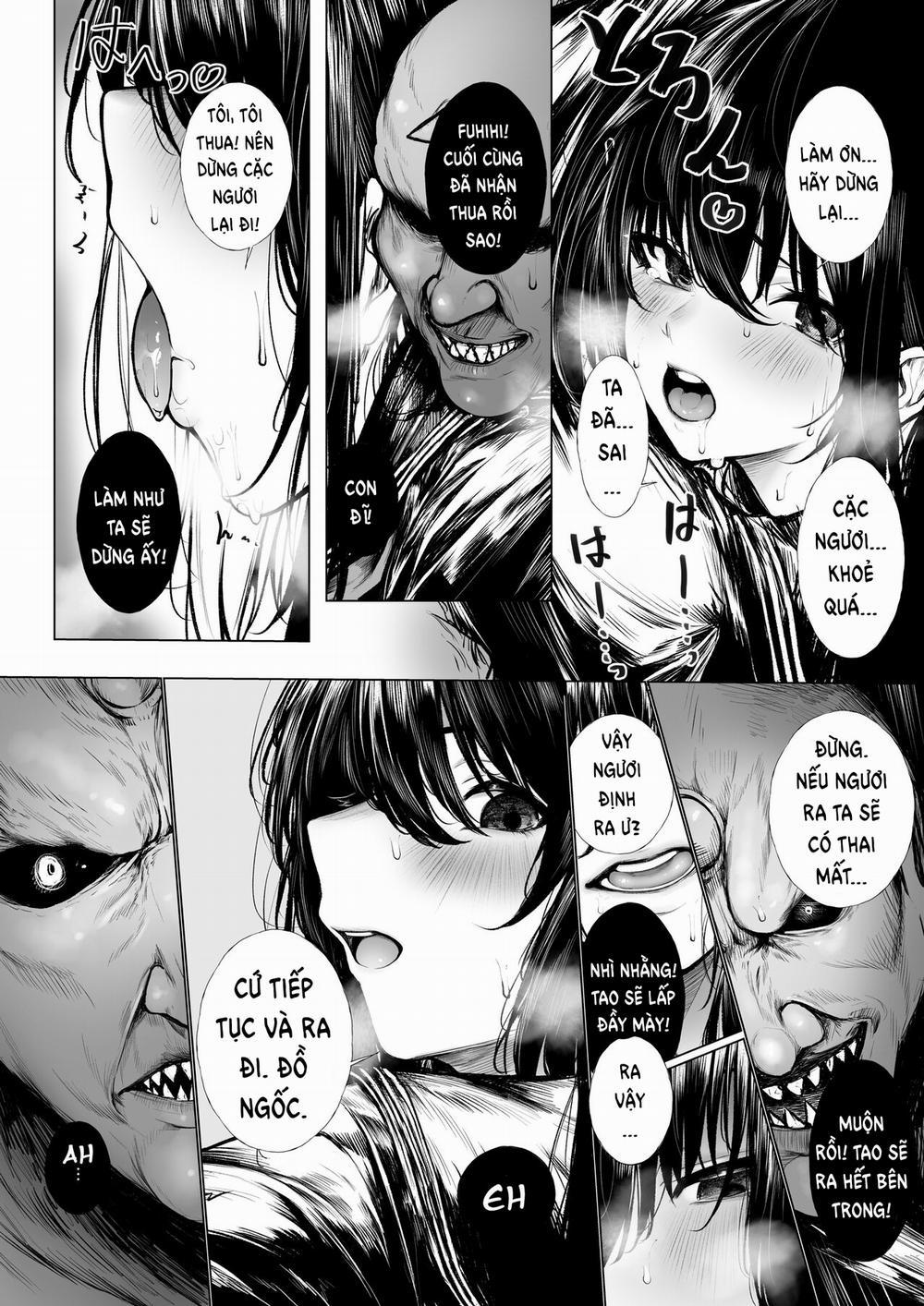 Không đời nào người trừ quỷ có thể thua một tên tiểu Oni. Oneshot trang 10