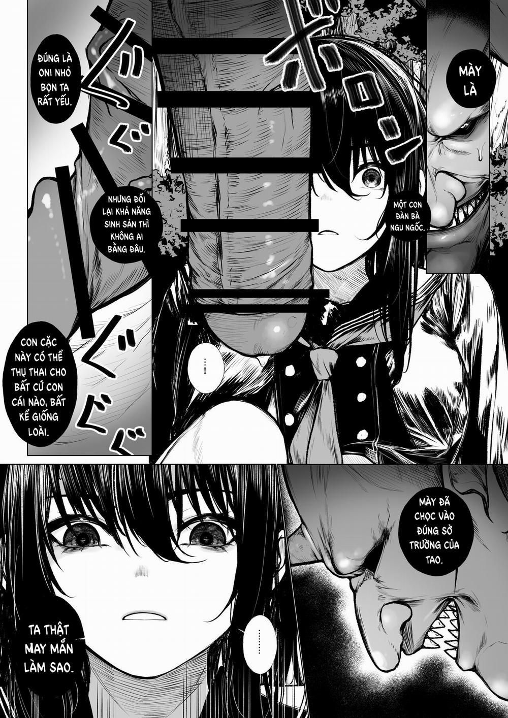 Không đời nào người trừ quỷ có thể thua một tên tiểu Oni. Oneshot trang 7