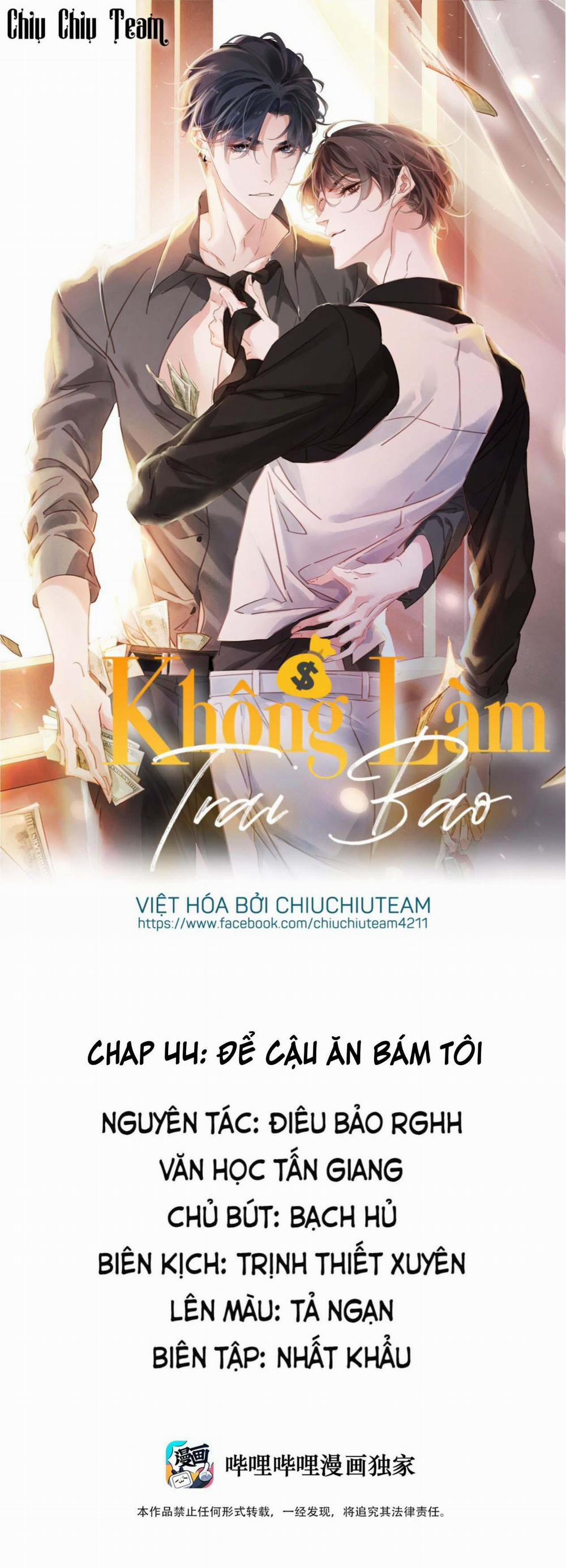 Không Làm Trai Bao! 44 trang 0