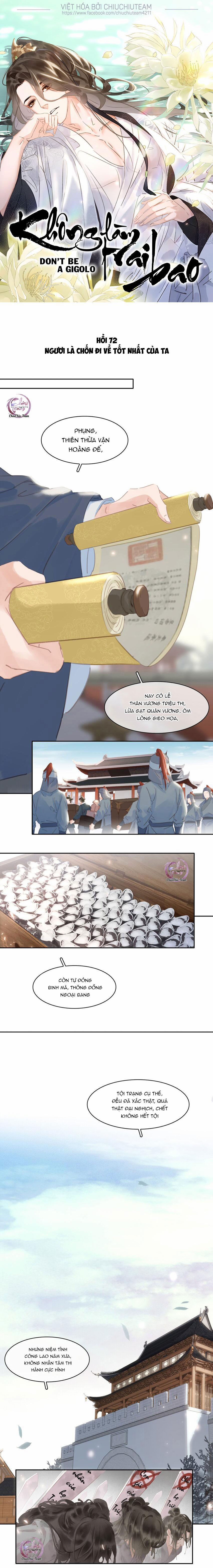 Không Làm Trai Bao! 72 trang 0