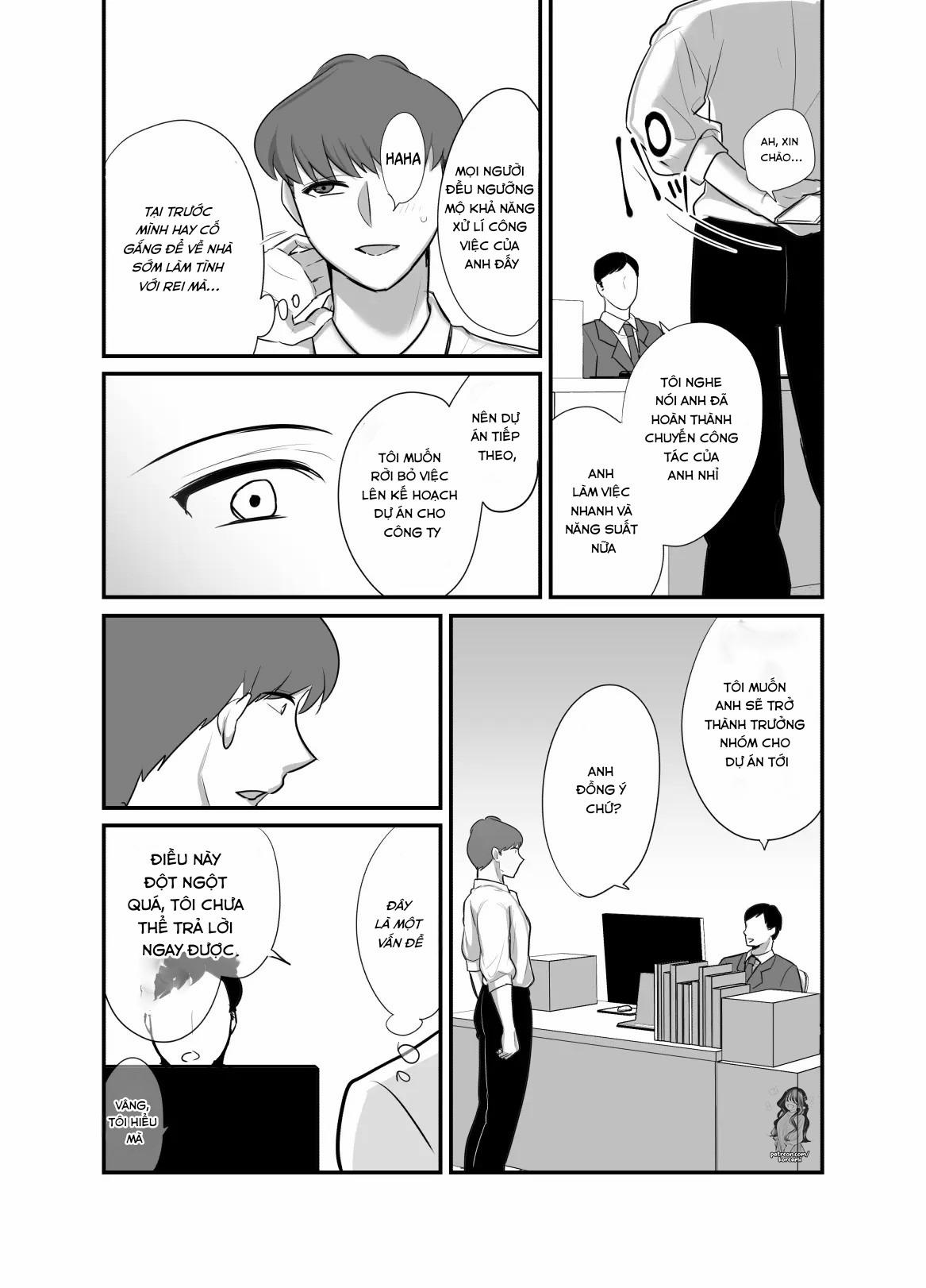 Không Ngờ Tên Sếp Quỷ Dữ Kia Lại Trở Thành Bạn Tình Của Tôi... 4 ~Tình Yêu Thuần Khiết Gắn Kết Thân Thể Và Tâm Hồn Với Sếp Quỷ_ Đêm Tân Hôn~ 1 trang 12