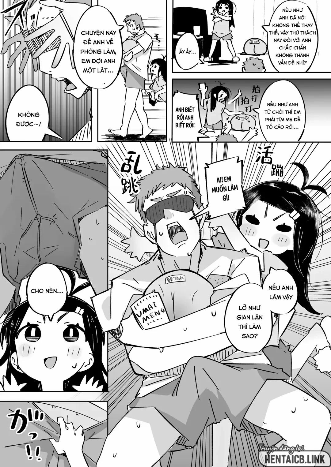 Không thể cưỡng lại sự cám dỗ của em gái Oneshot trang 22