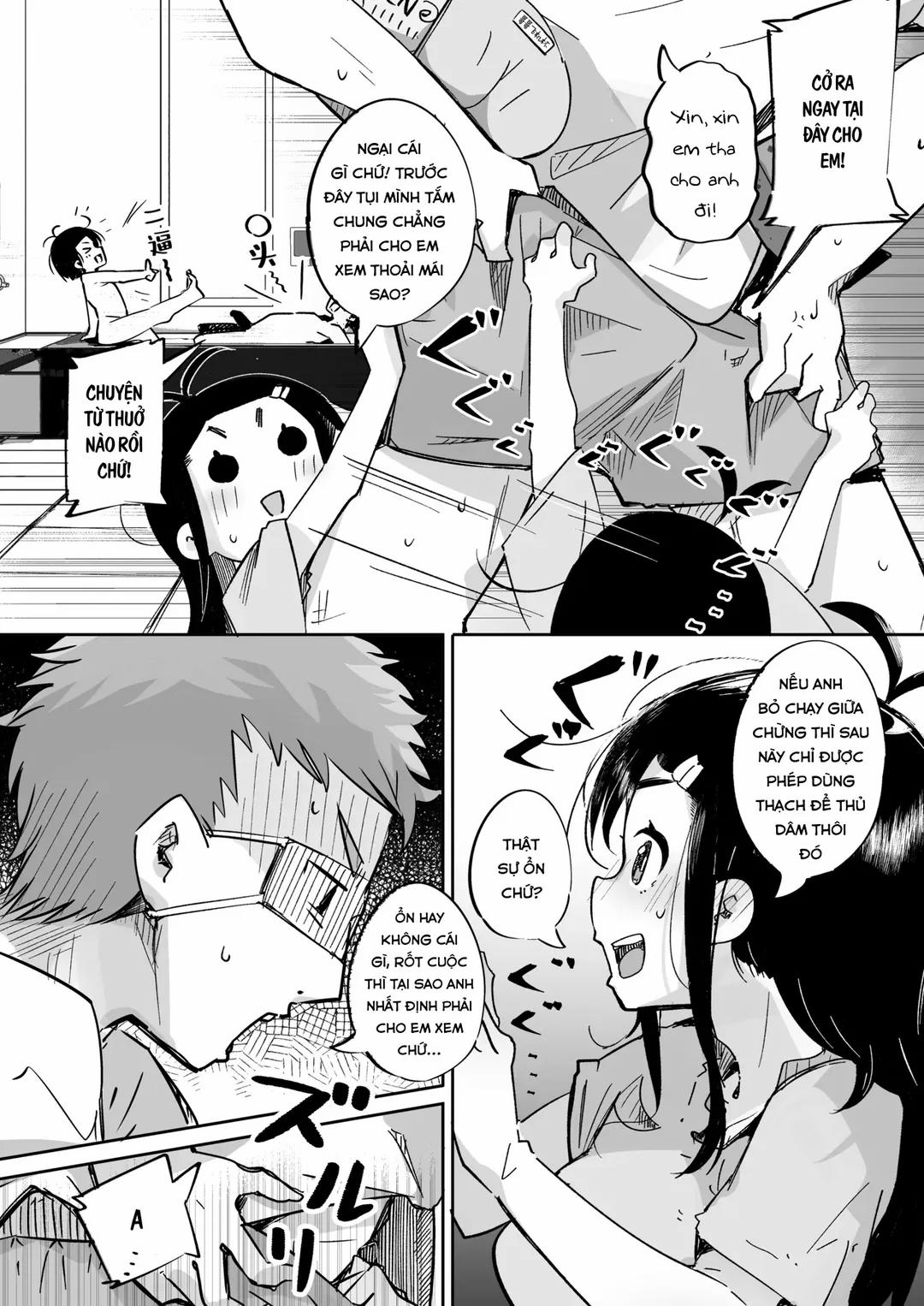Không thể cưỡng lại sự cám dỗ của em gái Oneshot trang 23