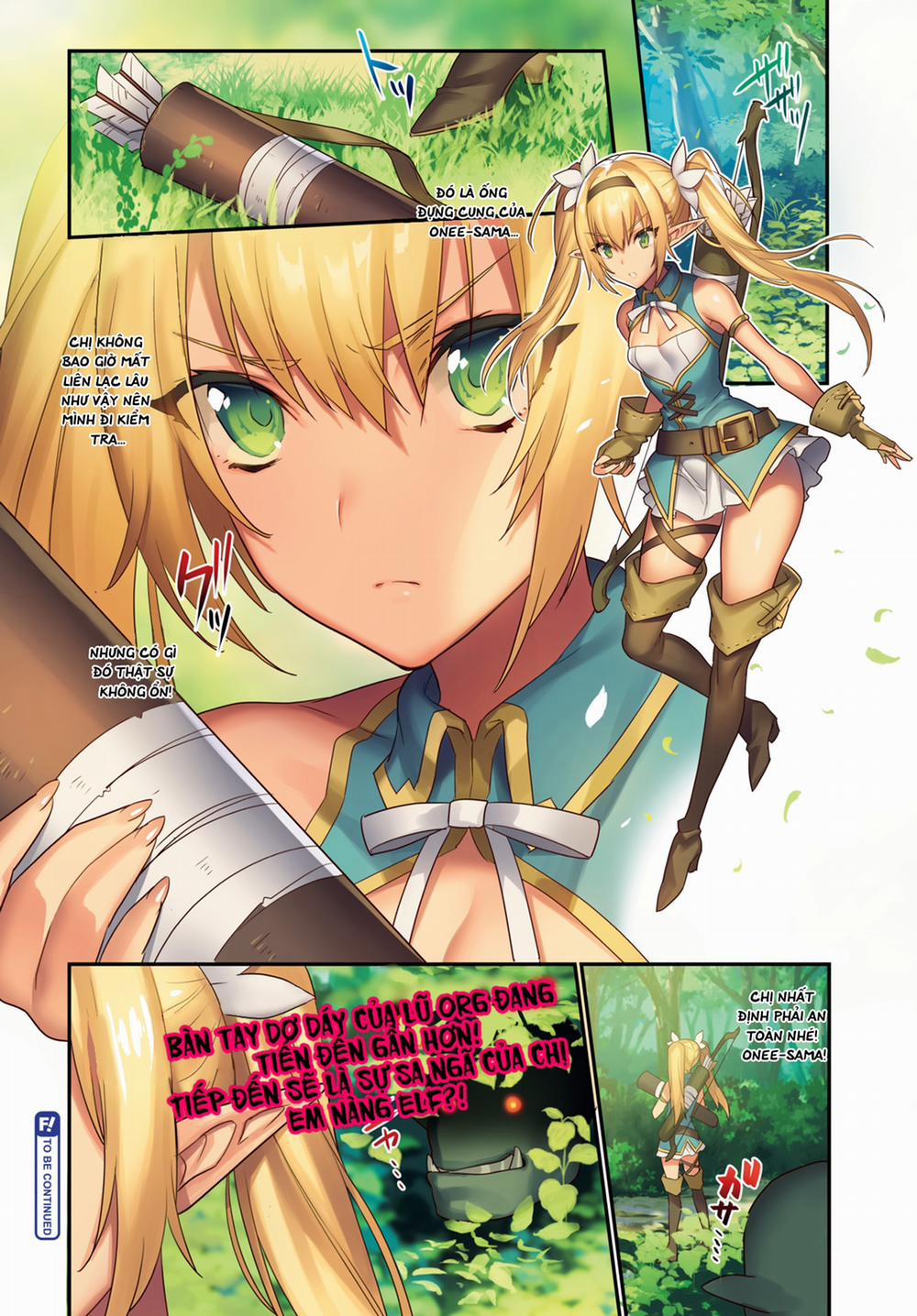 Khu rừng bạo dâm - Sự sa ngã của nàng Elf 2 trang 8