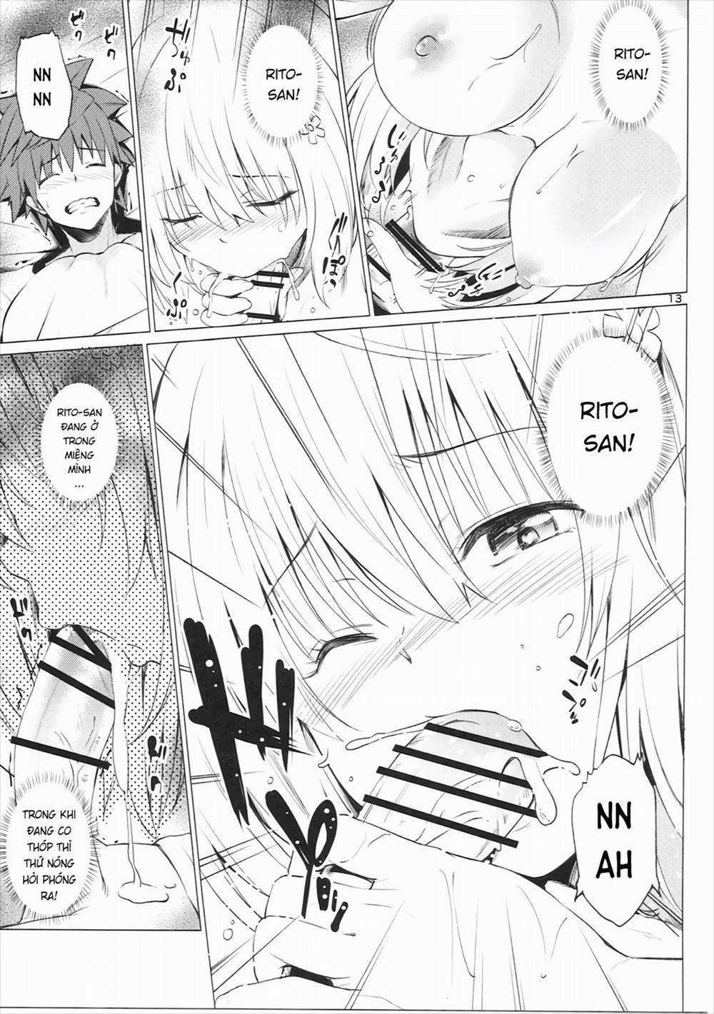 Khuất nhục skinship (To LOVE-Ru Darkness) Oneshot trang 12