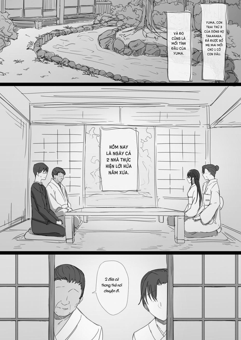 Ki ga Tsuyoi Seiso na Hitozuma Reijou ga Netorareru made no Ichibu Shijuu 0 Ngày em và anh làm vợ chồng. trang 2