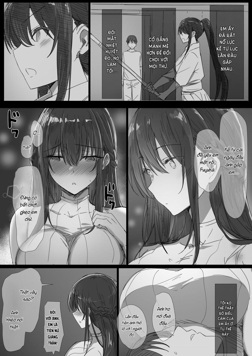 Ki ga Tsuyoi Seiso na Hitozuma Reijou ga Netorareru made no Ichibu Shijuu 0 Ngày em và anh làm vợ chồng. trang 9